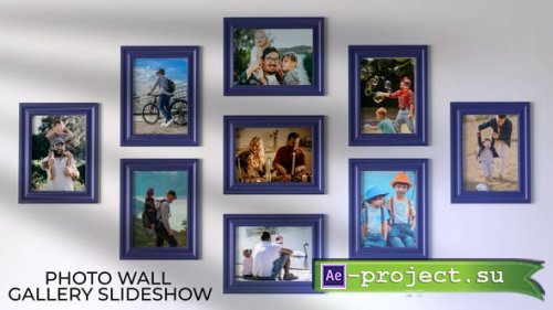 Videohive - Wall Gallery Photo Slideshow - 60065227 - Project for After Effects