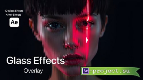 Videohive - Glass Overlays - 60095295 - Project for After Effects