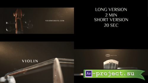 Videohive - Violin Project for After Effects - 60023129 - Project for After Effects
