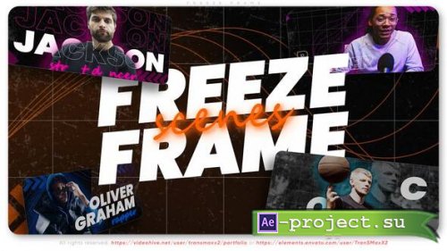 Videohive - Dynamic Freeze Scenes - Frozen Cut-Out Titles - 60094925 - Project for After Effects