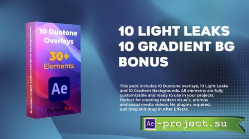 Videohive - 10 Duotone Overlays - 60094477 - Project for After Effects