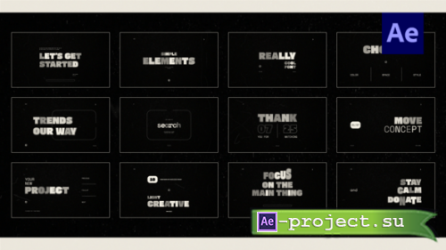 Videohive - Big Rhythm Titles /Ae - 60091441 - Project for After Effects