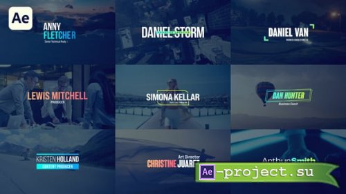 Videohive - Titles Typography - 59610136 - Project for After Effects
