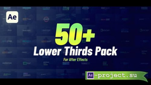 Videohive - Lower Thirds - 59578817 - Project for After Effects