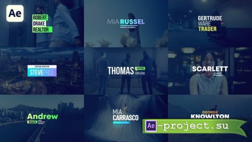 Videohive - Text Titles - 59610168 - Project for After Effects