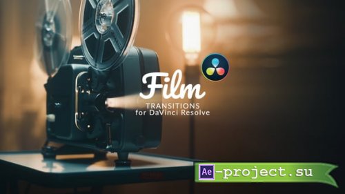 Videohive - Film Transitions | DaVinci Resolve - 60096684 - DaVinci Resolve Templates