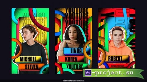 Videohive - Animated Grain Stories - 60017666 - Project for After Effects