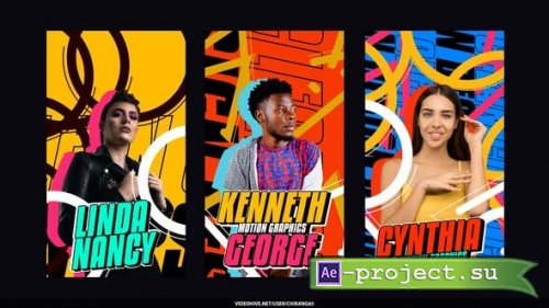 Videohive - Animated Motion Poster Stories - 60017753 - Project for After Effects