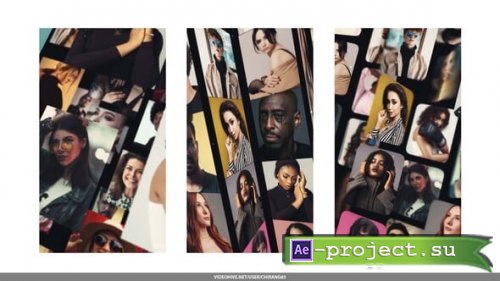 Videohive - Slide Photo Logo Stories - 60017441 - Project for After Effects