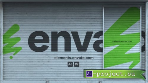 Videohive - Garage Door Logo Opener - 60123481 - Project for After Effects
