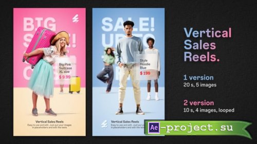 Videohive - Vertical Sales Reels - 60138823 - Project for After Effects