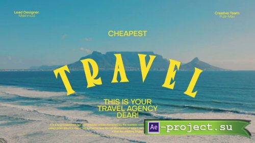 Videohive - Travel Intro - 59899954 - Project for After Effects