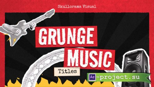 Videohive - Grunge Music Titles - 60139382 - Project for After Effects