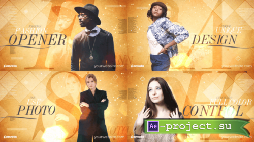 Videohive - Fashion Opener for After Effects - 60123171 - Project for After Effects