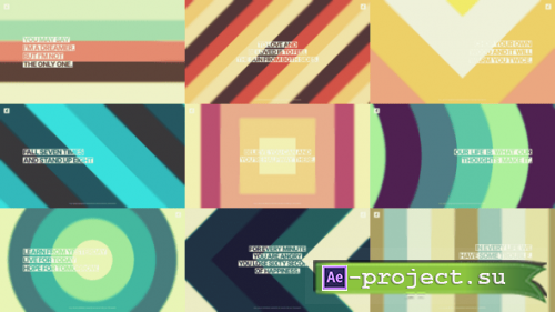 Videohive - Colorful Titles - 60123513 - Project for After Effects