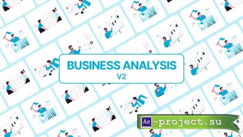 Videohive - Business Analysis Illustration - 60119388 - Project for After Effects