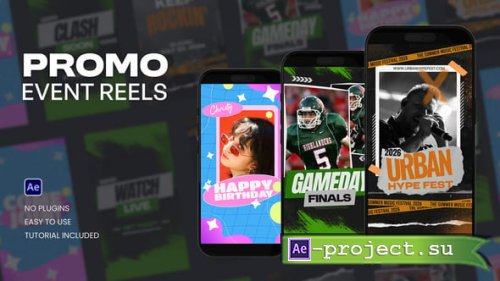 Videohive - Event Promo Reels - 60150389 - Project for After Effects