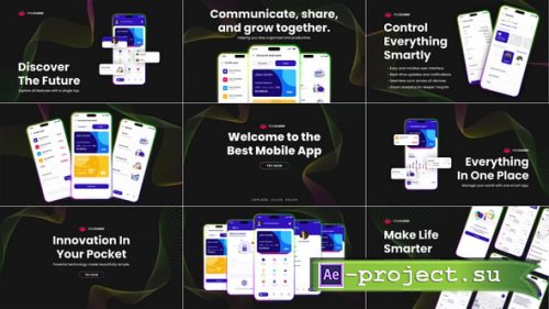 Videohive - Dynamic App Promo - 60153143 - Project for After Effects