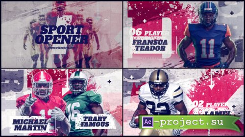 Videohive - Sport Player Intro - 60152939 - Project for After Effects