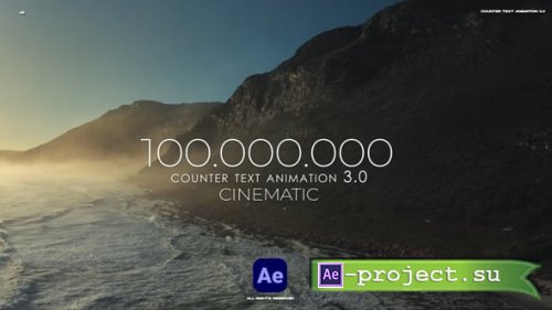 Videohive - Counter Text Animation 3.0 - 60154613 - Project for After Effects