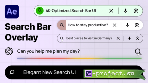 Videohive - Search Bars - 60153642 - Project for After Effects