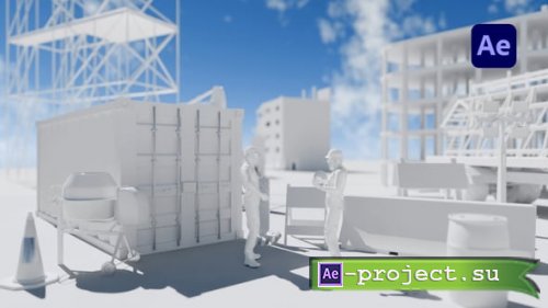 Videohive - 3D Construction Logo Reveal - 60154840 - Project for After Effects