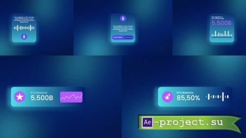 Videohive - SaaS Widgets - 60171545 - Project for After Effects