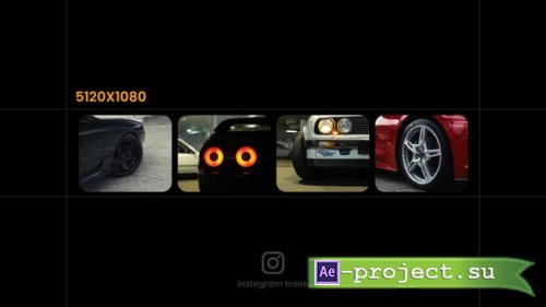Videohive - Instagram Trandy Opener | 5120x1080 - 60175916 - Project for After Effects
