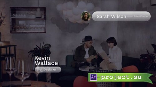 Videohive - Glass Lower Thirds - 60202459 - Project for After Effects