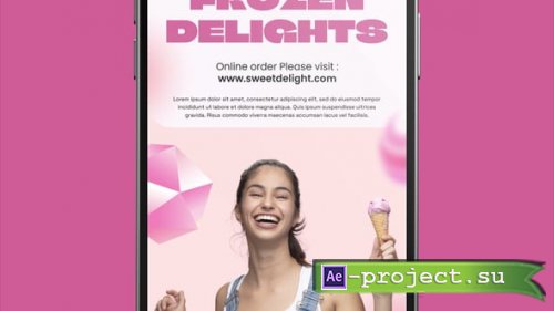 Videohive - Frozen Delights Vertical Promo - 60189218 - Project for After Effects
