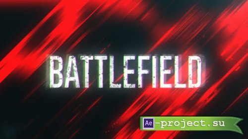 Videohive - Battlefield Logo - 60010306 - Project for After Effects