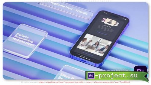 Videohive - Stylish Mobile Mockup - Adobe Premiere Presentation - 60156248