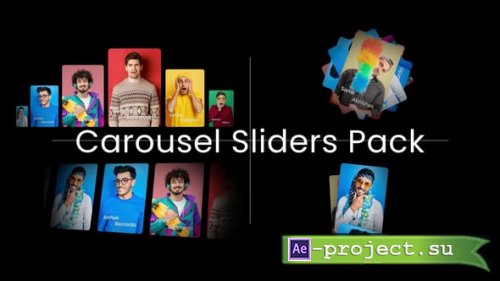 Videohive - Carousel Animation Pack - 60206517 - Project for After Effects