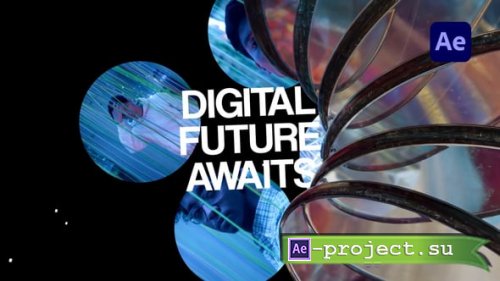 Videohive - Nebula Glass Intro - 60216158 - Project for After Effects