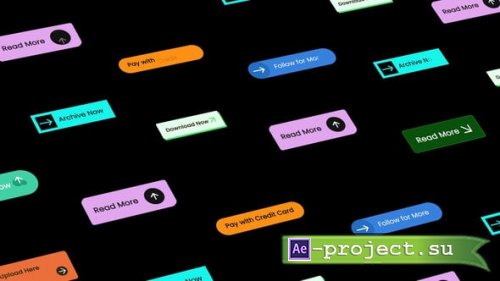 Videohive - Social Media Buttons Lower thirds - 60229197 - Project for After Effects