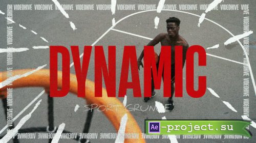 Videohive - Sport Grunge Intro - 59574801 - Project for After Effects