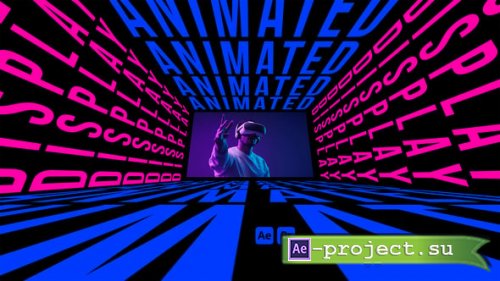 Videohive - Titles Animated Display Horizontal - 60205433 - Project for After Effects