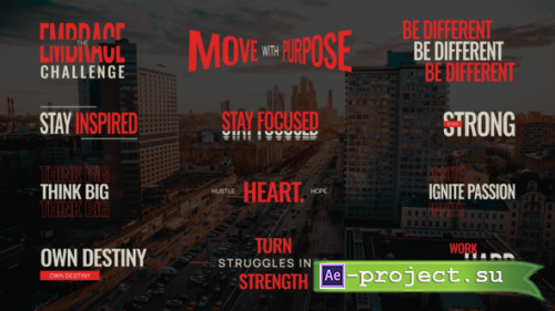 Videohive - Creative Kinetic Text Titles - 60249470 - Project for After Effects
