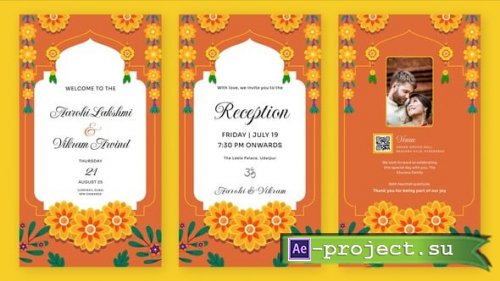 Videohive - Indian Creative Wedding Invitation - 60249420 - Project for After Effects