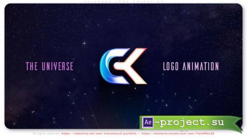 Videohive - Cosmic Particle Logo Reveal  Stellar Explosion Intro - 60250484 - Project for After Effects