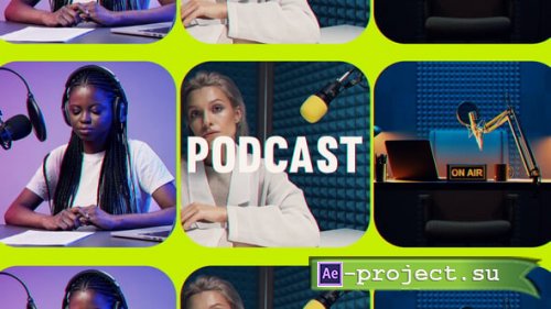 Videohive - Podcast Opener - 60230860 - Project for After Effects