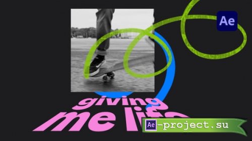 Videohive - Bold Brush Scribbles Intro - 60271644 - Project for After Effects