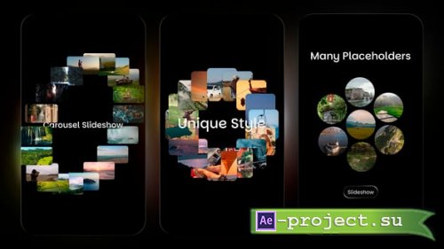 Videohive - Vertical Carousel Slideshow - 60284235 - Project for After Effects