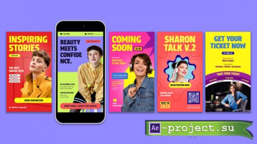 Videohive - Podcast Instagram Story - 60294536 - Project for After Effects