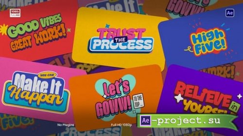 Videohive - Cartoon Titles - 60293831 - Project for After Effects