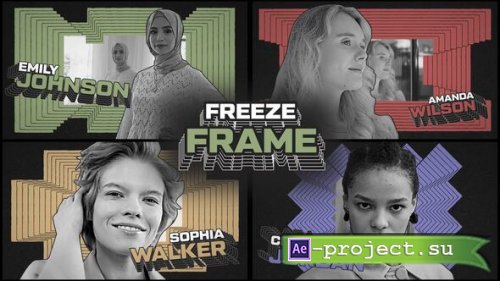 Videohive - Freeze Frame | Creative - 60282661 - Project for After Effects