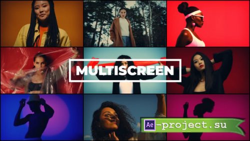Videohive - Smooth Multiscreen Opener - 60294679 - Project for After Effects