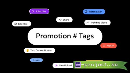 Videohive - Tag Promotion - 60294672 - Project for After Effects