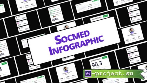 Videohive - Social Media Infographic - 60316843 - Project for After Effects