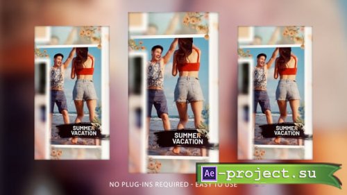 Videohive - Vertical Summer Vacation - 60317839 - Project for After Effects